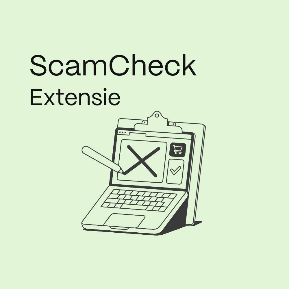 homepage card Scamcheck extensie KxK